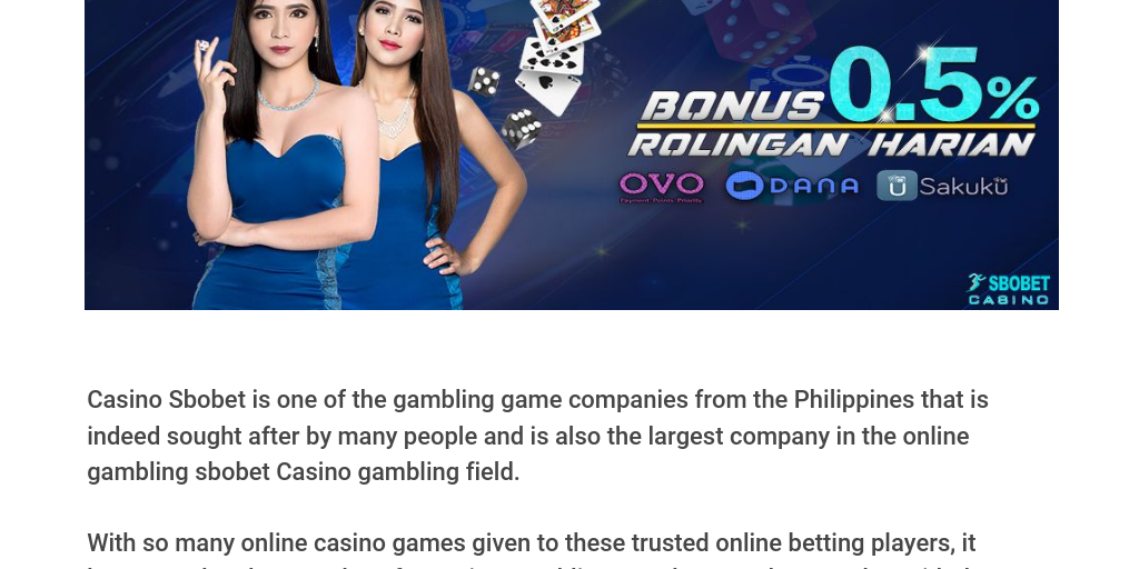 gambling sbobet